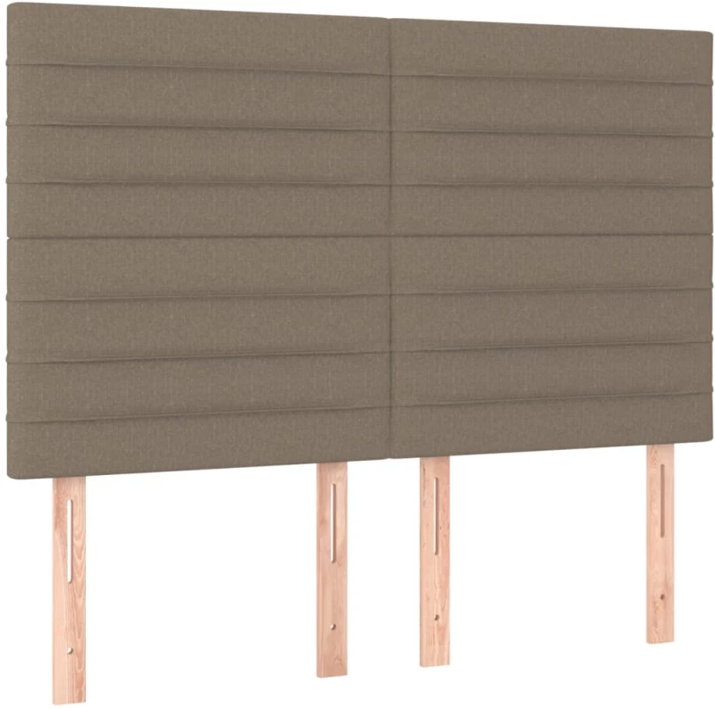 ΚΡΕΒΑΤΙ BOXSPRING ΜΕ ΣΤΡΩΜΑ TAUPE 140X200 ΕΚ. ΥΦΑΣΜΑΤΙΝΟ 3131517