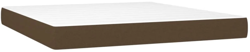 ΚΡΕΒΑΤΙ BOXSPRING ΜΕ ΣΤΡΩΜΑ ΣΚΟΥΡΟ ΚΑΦΕ 180X200 ΕΚ ΥΦΑΣΜΑΤΙΝΟ 3139916