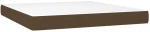 ΚΡΕΒΑΤΙ BOXSPRING ΜΕ ΣΤΡΩΜΑ ΣΚΟΥΡΟ ΚΑΦΕ 180X200 ΕΚ ΥΦΑΣΜΑΤΙΝΟ 3139916