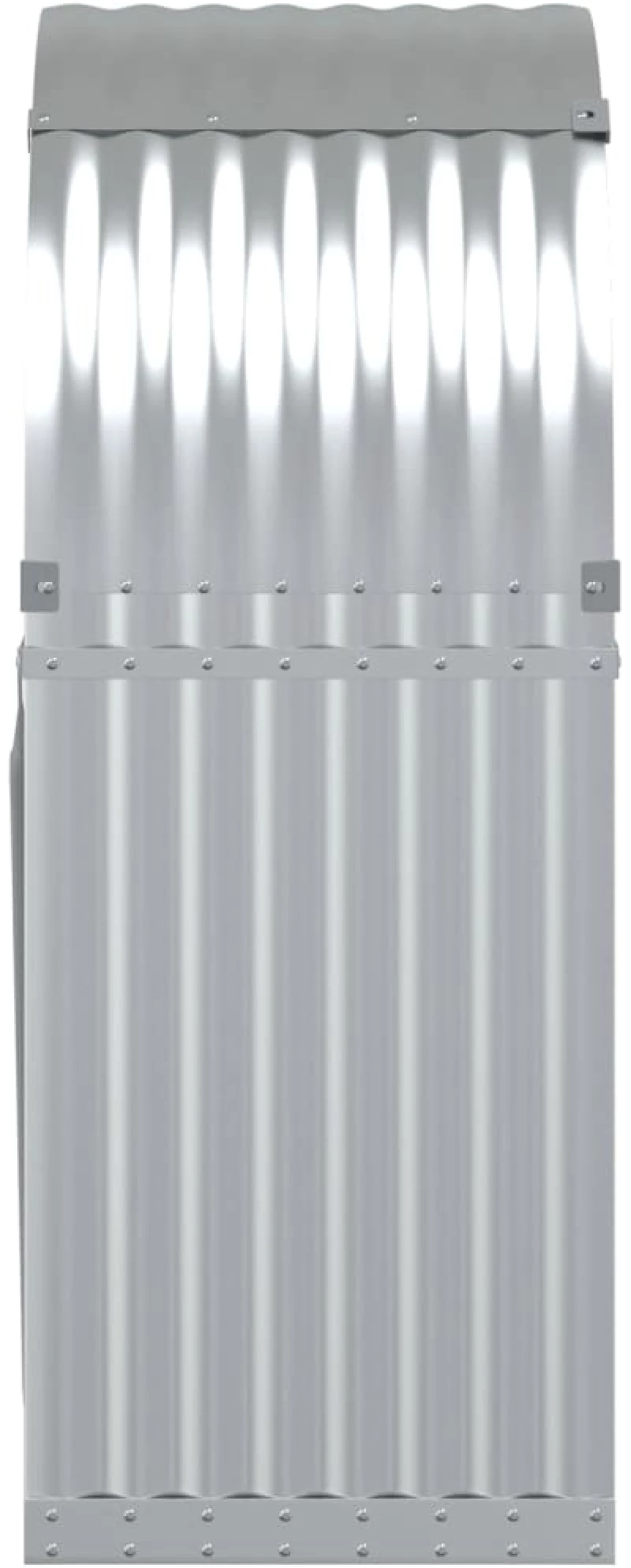 ΞΥΛΟΘΗΚΗ ΑΣΗΜΙ 80X45X120 ΕΚ. ΑΠΟ ΓΑΛΒΑΝΙΣΜΕΝΟ ΑΤΣΑΛΙ 364589