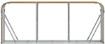ΞΥΛΟΘΗΚΗ ΑΝ. ΚΑΦΕ 234X45X100 ΕΚ. ΑΠΟ ΓΑΛΒΑΝΙΣΜΕΝΟ ΑΤΣΑΛΙ 364585