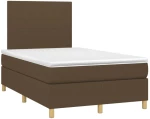ΚΡΕΒΑΤΙ BOXSPRING ΜΕ ΣΤΡΩΜΑ & LED ΣΚ.ΚΑΦΕ 120X200 ΕΚ ΥΦΑΣΜΑΤΙΝΟ 3135264