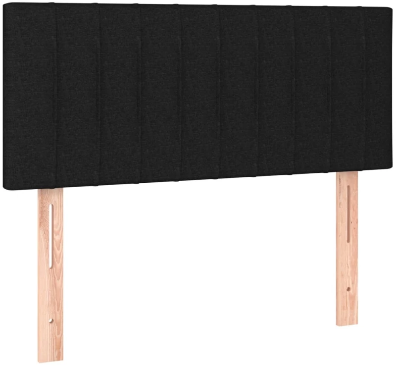 ΚΡΕΒΑΤΙ BOXSPRING ΜΕ ΣΤΡΩΜΑ & LED ΜΑΥΡΟ 120X200 ΕΚ. ΥΦΑΣΜΑΤΙΝΟ 3133863