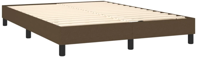 ΚΡΕΒΑΤΙ BOXSPRING ΜΕ ΣΤΡΩΜΑ ΣΚΟΥΡΟ ΚΑΦΕ 140X200 ΕΚ ΥΦΑΣΜΑΤΙΝΟ 3126408