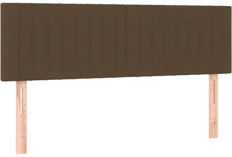 ΚΡΕΒΑΤΙ BOXSPRING ΜΕ ΣΤΡΩΜΑ ΣΚΟΥΡΟ ΚΑΦΕ 140X190 ΕΚ. ΥΦΑΣΜΑΤΙΝΟ 3129868