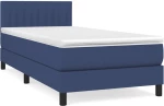 ΚΡΕΒΑΤΙ BOXSPRING ΜΕ ΣΤΡΩΜΑ ΜΠΛΕ 90X200 ΕΚ.ΥΦΑΣΜΑΤΙΝΟ 3140191
