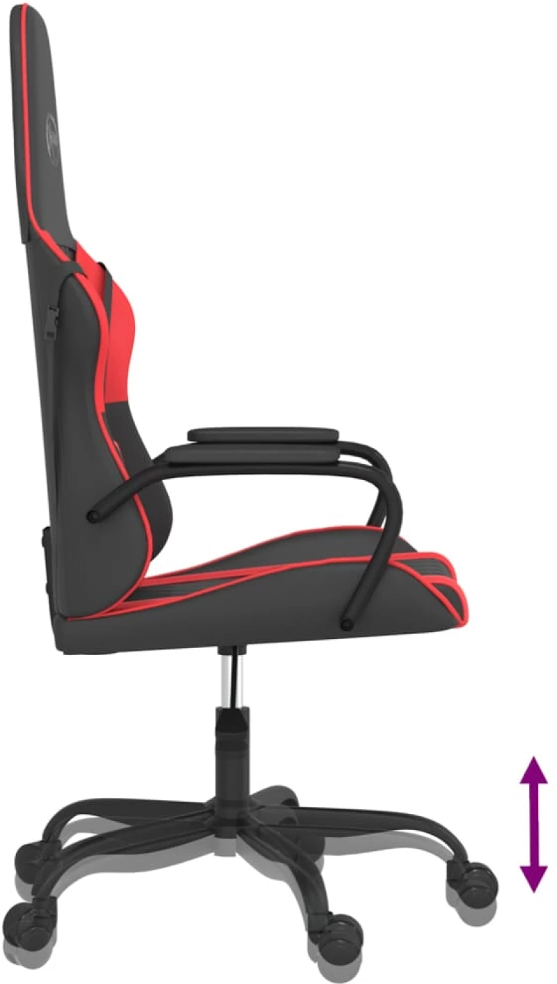 ΚΑΡΕΚΛΑ GAMING ΜΑΣΑΖ ΜΑΥΡΟ/ΚΟΚΚΙΝΟ ΑΠΟ ΣΥΝΘΕΤΙΚΟ ΔΕΡΜΑ 3143776