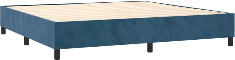 ΚΡΕΒΑΤΙ BOXSPRING ΜΕ ΣΤΡΩΜΑ & LED ΣΚ. ΜΠΛΕ 200X200ΕΚ. ΒΕΛΟΥΔΙΝΟ 3136267