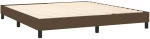 ΚΡΕΒΑΤΙ BOXSPRING ΜΕ ΣΤΡΩΜΑ & LED ΣΚ.ΚΑΦΕ 160X200 ΕΚ ΥΦΑΣΜΑΤΙΝΟ 3133328