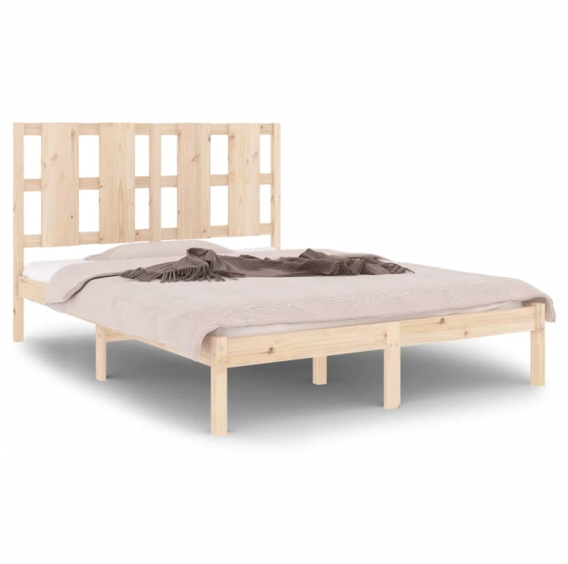 ΠΛΑΙΣΙΟ ΚΡΕΒΑΤΙΟΥ 135 X 190 ΕΚ. ΑΠΟ ΜΑΣΙΦ ΞΥΛΟ 4FT6 DOUBLE 3105575