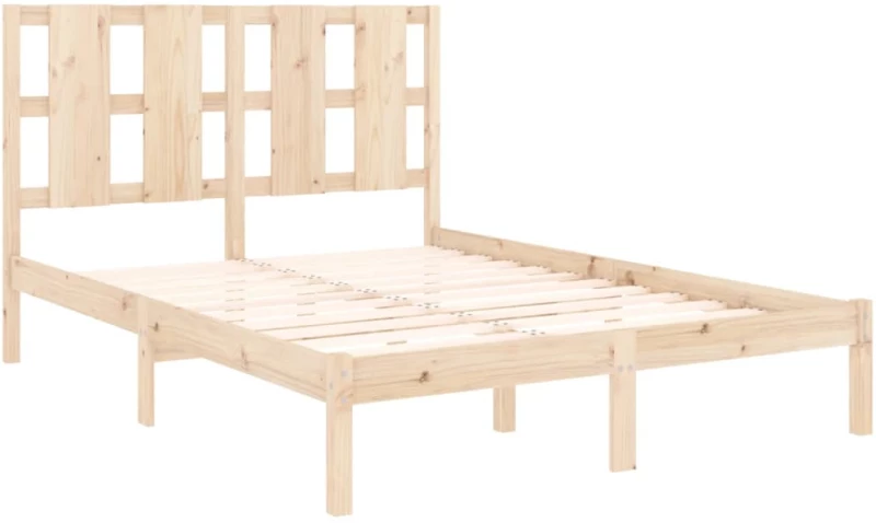 ΠΛΑΙΣΙΟ ΚΡΕΒΑΤΙΟΥ 135 X 190 ΕΚ. ΑΠΟ ΜΑΣΙΦ ΞΥΛΟ 4FT6 DOUBLE 3105575