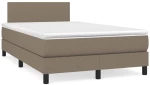 ΚΡΕΒΑΤΙ BOXSPRING ΜΕ ΣΤΡΩΜΑ TAUPE 120X200 ΕΚ. ΥΦΑΣΜΑΤΙΝΟ 3139885
