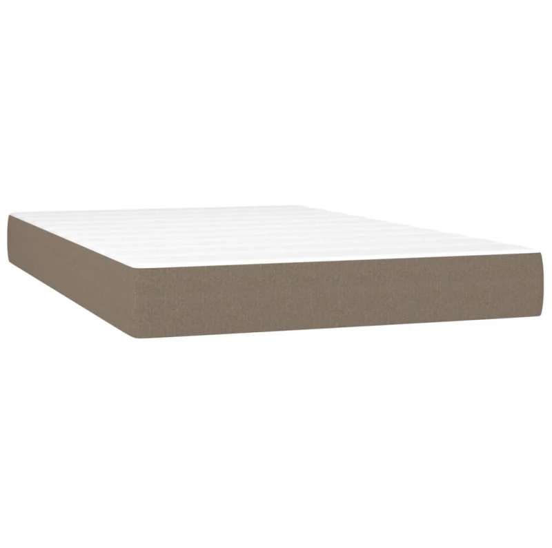 ΚΡΕΒΑΤΙ BOXSPRING ΜΕ ΣΤΡΩΜΑ TAUPE 120X200 ΕΚ. ΥΦΑΣΜΑΤΙΝΟ 3140685