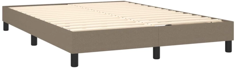 ΚΡΕΒΑΤΙ BOXSPRING ΜΕ ΣΤΡΩΜΑ TAUPE 140X200 ΕΚ. ΥΦΑΣΜΑΤΙΝΟ 3129957