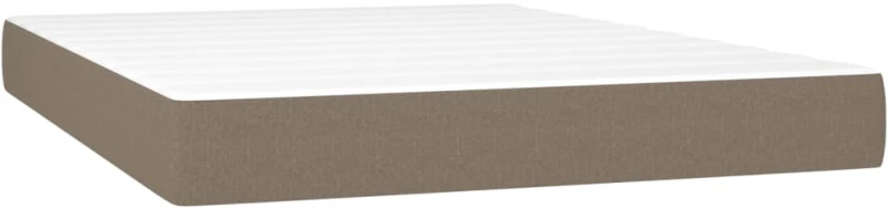 ΚΡΕΒΑΤΙ BOXSPRING ΜΕ ΣΤΡΩΜΑ TAUPE 140X190 ΕΚ. ΥΦΑΣΜΑΤΙΝΟ 3126881