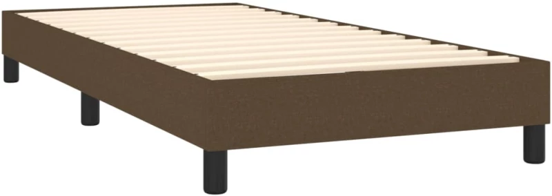 ΚΡΕΒΑΤΙ BOXSPRING ΜΕ ΣΤΡΩΜΑ & LED ΣΚ.ΚΑΦΕ 100X200 ΕΚ ΥΦΑΣΜΑΤΙΝΟ 3133376