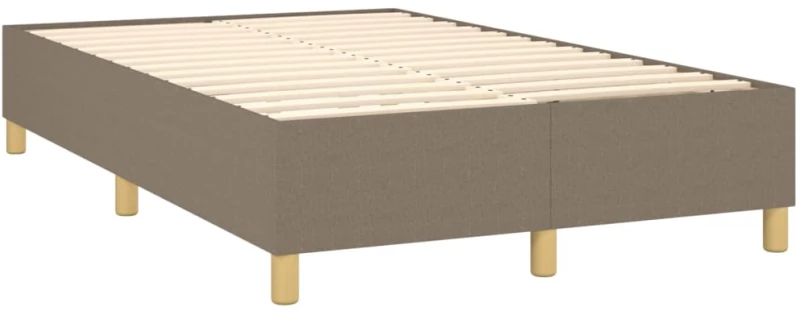 ΚΡΕΒΑΤΙ BOXSPRING ΜΕ ΣΤΡΩΜΑ & LED TAUPE 120X200 ΕΚ. ΥΦΑΣΜΑΤΙΝΟ 3135345