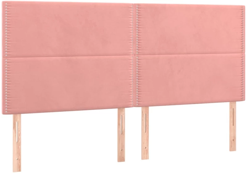 ΚΡΕΒΑΤΙ BOXSPRING ΜΕ ΣΤΡΩΜΑ ΡΟΖ 160X200 ΕΚ. ΒΕΛΟΥΔΙΝΟ 3132632
