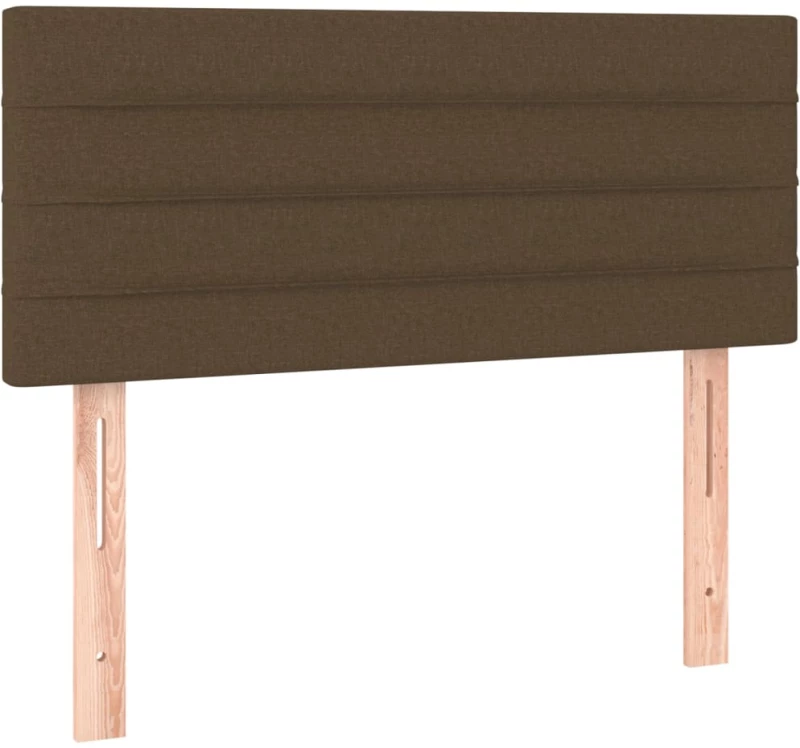ΚΡΕΒΑΤΙ BOXSPRING ΜΕ ΣΤΡΩΜΑ & LED ΣΚ.ΚΑΦΕ 90X190 ΕΚ. ΥΦΑΣΜΑΤΙΝΟ 3133200