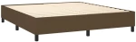 ΚΡΕΒΑΤΙ BOXSPRING ΜΕ ΣΤΡΩΜΑ & LED ΣΚ.ΚΑΦΕ 180X200ΕΚ. ΥΦΑΣΜΑΤΙΝΟ 3134816