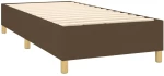 ΚΡΕΒΑΤΙ BOXSPRING ΜΕ ΣΤΡΩΜΑ & LED TAUPE 90X200 ΕΚ. ΥΦΑΣΜΑΤΙΝΟ 3138769
