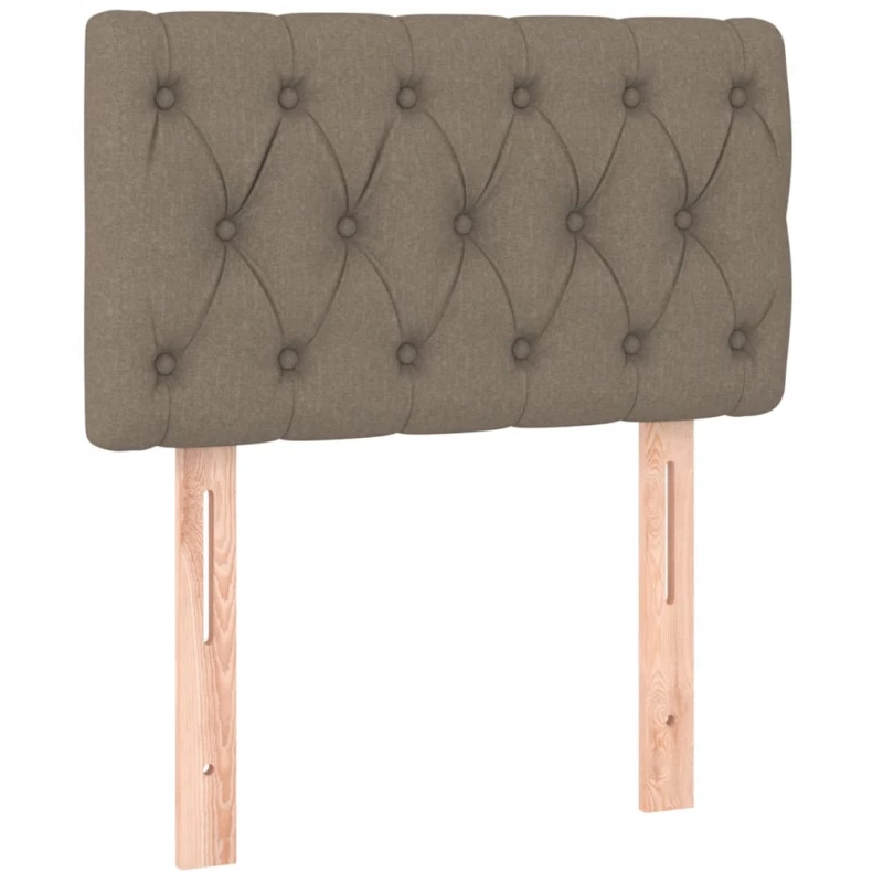 ΚΡΕΒΑΤΙ BOXSPRING ΜΕ ΣΤΡΩΜΑ TAUPE 80X200 ΕΚ. ΥΦΑΣΜΑΤΙΝΟ 3140253