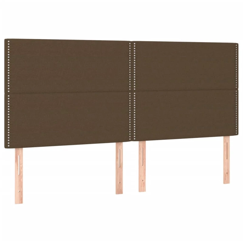 ΚΡΕΒΑΤΙ BOXSPRING ΜΕ ΣΤΡΩΜΑ ΣΚΟΥΡΟ ΚΑΦΕ 180X200 ΕΚ ΥΦΑΣΜΑΤΙΝΟ 3131932