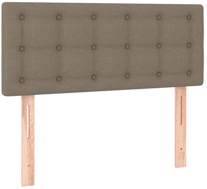 ΚΡΕΒΑΤΙ BOXSPRING ΜΕ ΣΤΡΩΜΑ TAUPE 80X200 ΕΚ. ΥΦΑΣΜΑΤΙΝΟ 3130549