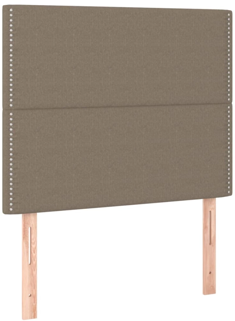 ΚΡΕΒΑΤΙ BOXSPRING ΜΕ ΣΤΡΩΜΑ TAUPE 90X200 ΕΚ. ΥΦΑΣΜΑΤΙΝΟ 3127857
