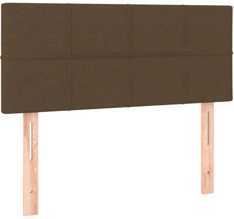 ΚΡΕΒΑΤΙ BOXSPRING ΜΕ ΣΤΡΩΜΑ ΣΚΟΥΡΟ ΚΑΦΕ 90X190 ΕΚ. ΥΦΑΣΜΑΤΙΝΟ 3126768