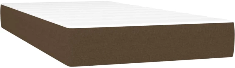ΚΡΕΒΑΤΙ BOXSPRING ΜΕ ΣΤΡΩΜΑ & LED ΣΚ.ΚΑΦΕ 90X190 ΕΚ. ΥΦΑΣΜΑΤΙΝΟ 3133840