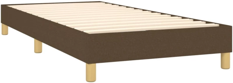 ΚΡΕΒΑΤΙ BOXSPRING ΜΕ ΣΤΡΩΜΑ & LED ΣΚ.ΚΑΦΕ 90X190 ΕΚ. ΥΦΑΣΜΑΤΙΝΟ 3133520
