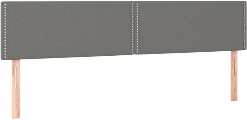 ΚΡΕΒΑΤΙ BOXSPRING ΜΕ ΣΤΡΩΜΑ ΣΚΟΥΡΟ ΓΚΡΙ 180X200 ΕΚ ΥΦΑΣΜΑΤΙΝ 3140554