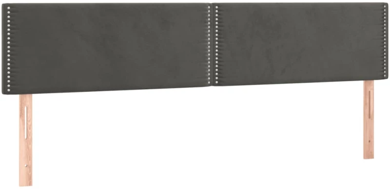 ΚΡΕΒΑΤΙ BOXSPRING ΜΕ ΣΤΡΩΜΑ ΣΚΟΥΡΟ ΓΚΡΙ 160X200 ΕΚ. ΒΕΛΟΥΔΙΝΟ 3130908