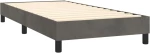 ΚΡΕΒΑΤΙ BOXSPRING ΜΕ ΣΤΡΩΜΑ & LED ΣΚ. ΓΚΡΙ 80X200 ΕΚ. ΒΕΛΟΥΔΙΝΟ 3134370