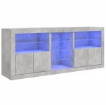 ΜΠΟΥΦΕΣ ΜΕ LED ΓΚΡΙ ΣΚΥΡΟΔΕΜΑΤΟΣ 181,5 X 37 X 67 ΕΚ. 3209040
