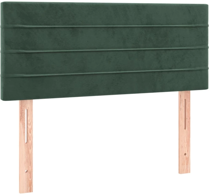 ΚΡΕΒΑΤΙ BOXSPRING ΜΕ ΣΤΡΩΜΑ & LED ΣΚ. ΠΡΑΣΙΝΟ 90X190 ΕΚ ΒΕΛΟΥΔΟ 3134438