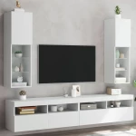 ΈΠΙΠΛΑ ΤΗΛΕΟΡΑΣΗΣ ΜΕ LED 2 ΤΕΜ. ΛΕΥΚΑ 30,5X30X102 ΕΚ. 837016