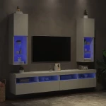 ΈΠΙΠΛΑ ΤΗΛΕΟΡΑΣΗΣ ΜΕ LED 2 ΤΕΜ. ΛΕΥΚΑ 30,5X30X102 ΕΚ. 837016