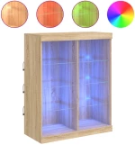 ΜΠΟΥΦΕΣ ΜΕ ΦΩΤΑ LED SONOMA ΔΡΥΣ 81 X 37 X 100 ΕΚ. 836716