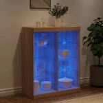 ΜΠΟΥΦΕΣ ΜΕ ΦΩΤΑ LED SONOMA ΔΡΥΣ 81 X 37 X 100 ΕΚ. 836716