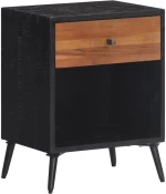ΚΟΜΟΔΙΝΟ 40 X 30 X 50 ΕΚ. ΑΠΟ ΜΑΣΙΦ ΞΥΛΟ TEAK 358529