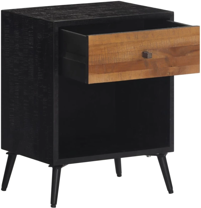 ΚΟΜΟΔΙΝΟ 40 X 30 X 50 ΕΚ. ΑΠΟ ΜΑΣΙΦ ΞΥΛΟ TEAK 358529
