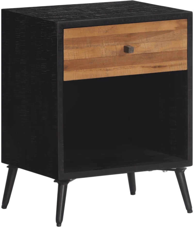 ΚΟΜΟΔΙΝΟ 40 X 30 X 50 ΕΚ. ΑΠΟ ΜΑΣΙΦ ΞΥΛΟ TEAK 358529