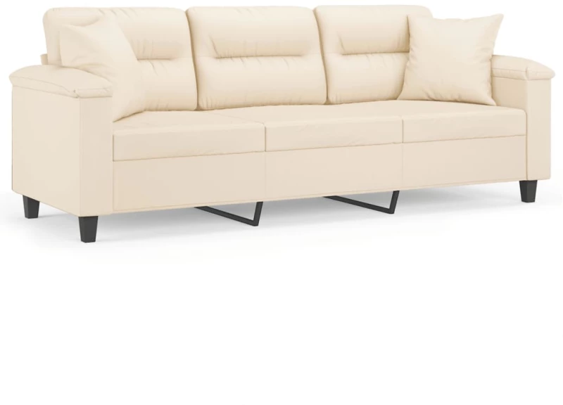 ΚΑΝΑΠΕΣ ΤΡΙΘΕΣΙΟΣ BEIGE 180 ΕΚ. ΑΠΟ ΜΙΚΡΟΪ́ΝΕΣ ΜΕ ΜΑΞΙΛΑΡΙΑ 3200982
