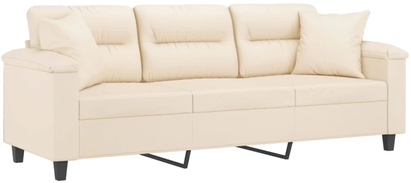ΚΑΝΑΠΕΣ ΤΡΙΘΕΣΙΟΣ BEIGE 180 ΕΚ. ΑΠΟ ΜΙΚΡΟΪ́ΝΕΣ ΜΕ ΜΑΞΙΛΑΡΙΑ 3200982