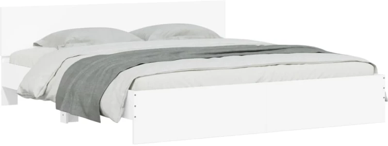 ΠΛΑΙΣΙΟ ΚΡΕΒΑΤΙΟΥ ΜΕ ΚΕΦΑΛΑΡΙ/LED ΛΕΥΚΟ 180X200 ΕΚ 3207588