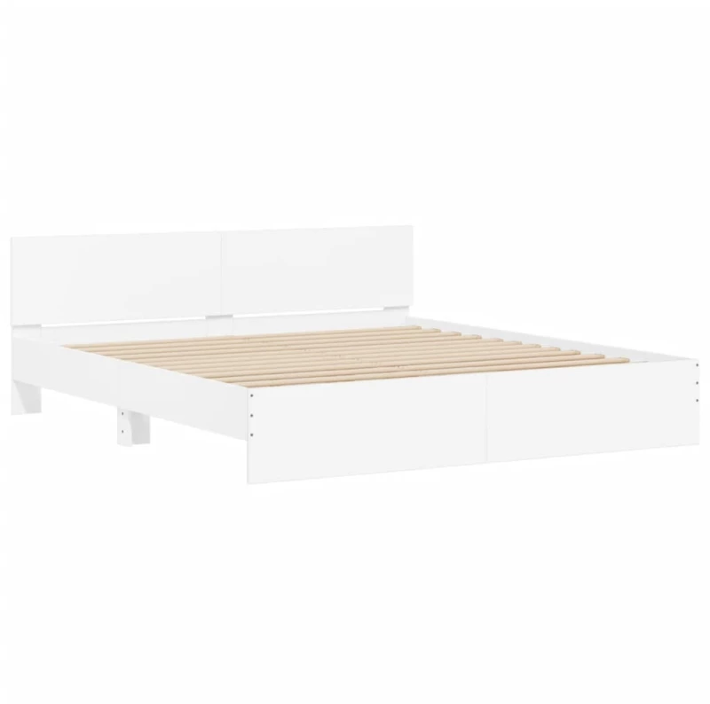 ΠΛΑΙΣΙΟ ΚΡΕΒΑΤΙΟΥ ΜΕ ΚΕΦΑΛΑΡΙ/LED ΛΕΥΚΟ 180X200 ΕΚ 3207588