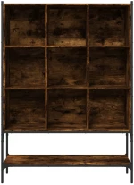 ΒΙΒΛΙΟΘΗΚΗ ΚΑΠΝΙΣΤΗ ΔΡΥΣ 102X30X141,5ΕΚ. ΑΠΟ ΕΠΕΞΕΡΓΑΣΜΕΝΟ ΞΥΛΟ 3214331