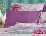 Παπλωματοθήκη Μονή 160x240 Χλόη 457 Pink Dimcol